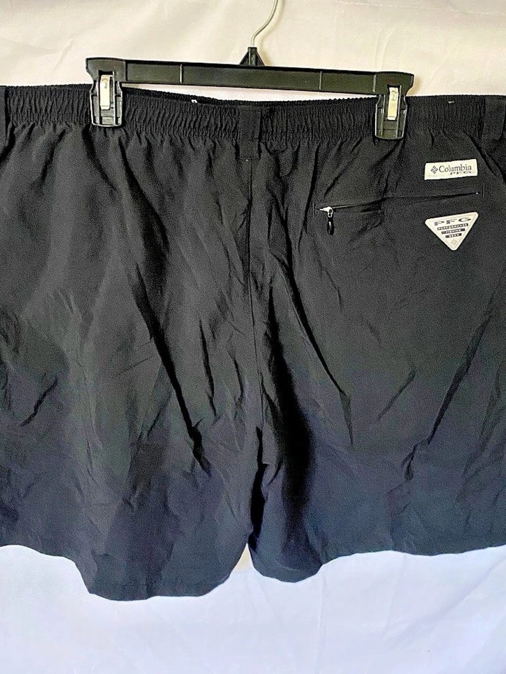 Columbia PFG Backcast IV Shorts Mens XXL 8" Inseam Black Swim Trucks Nylon Liner